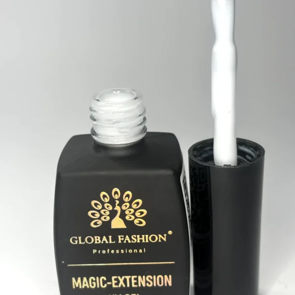 Gel Magic Extension Milky cu Sclipici 15ml