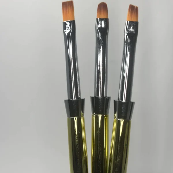 Set pensule pentru gel 3 bucăți