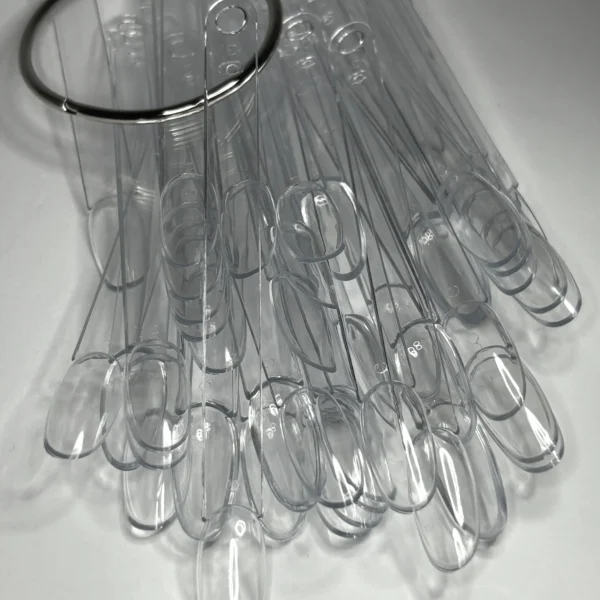 Paletar pe inel transparent 50 bucăți