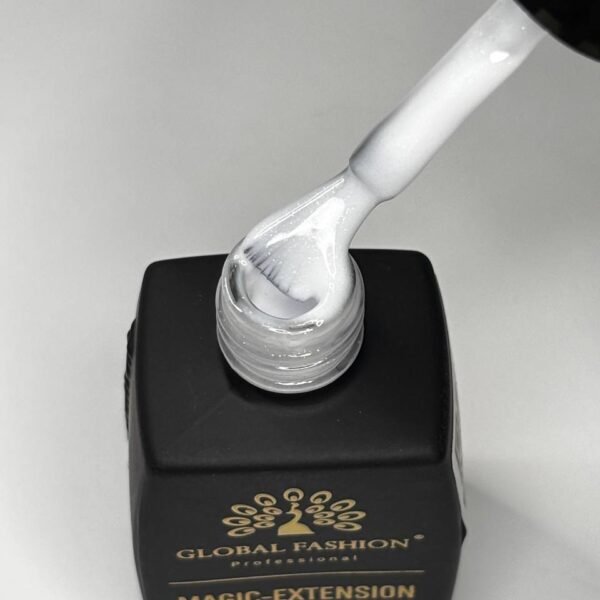Gel Magic Extension Milky cu sclipici nr.02 GF 12ml