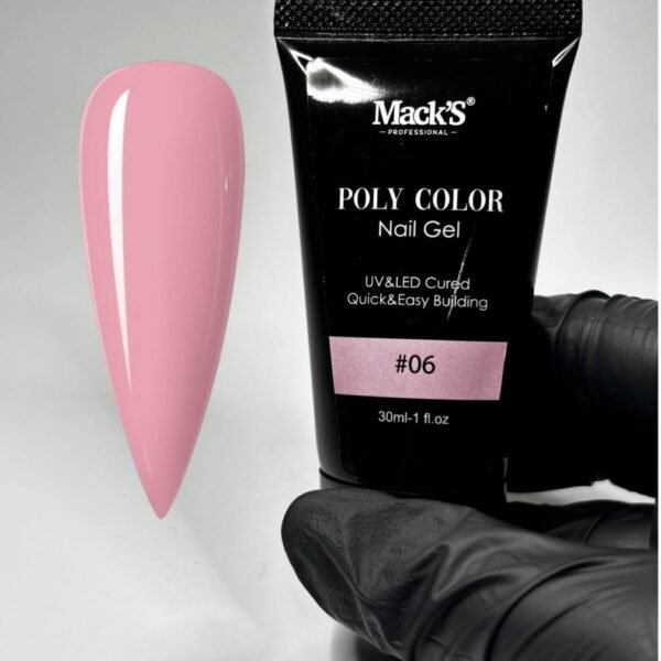 Polygel color Mack's #06, 30 ml