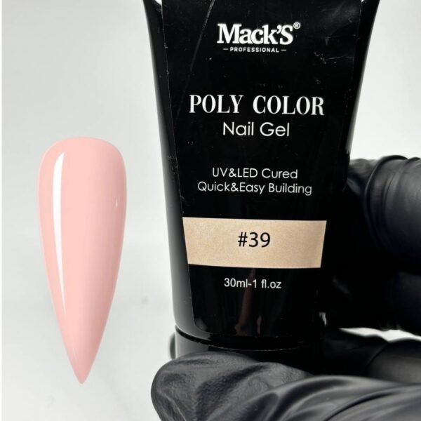 Polygel color Mack's #39, 30 ml