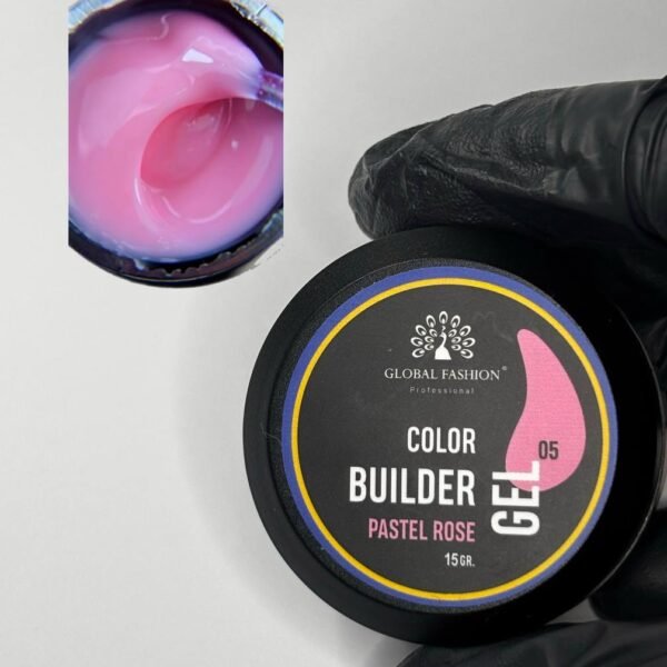 Gel Builder Color Pastel Rose nr.05 Global Fashion 15 ml
