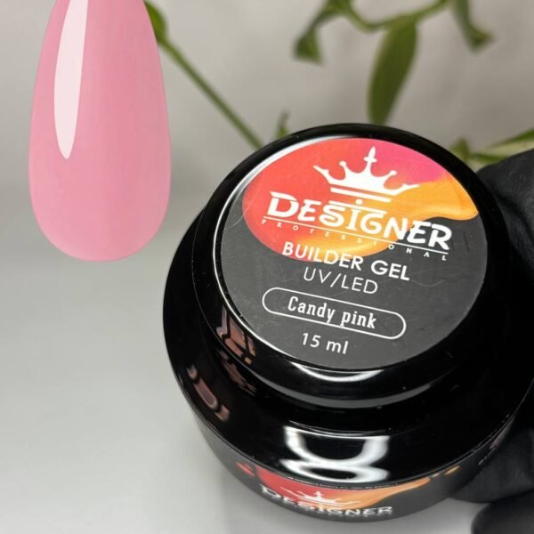 Designer Builder Gel Candy Pink 15ml