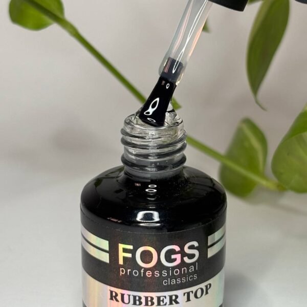 FOGS Top Coat/Finiș Rubber 15ml